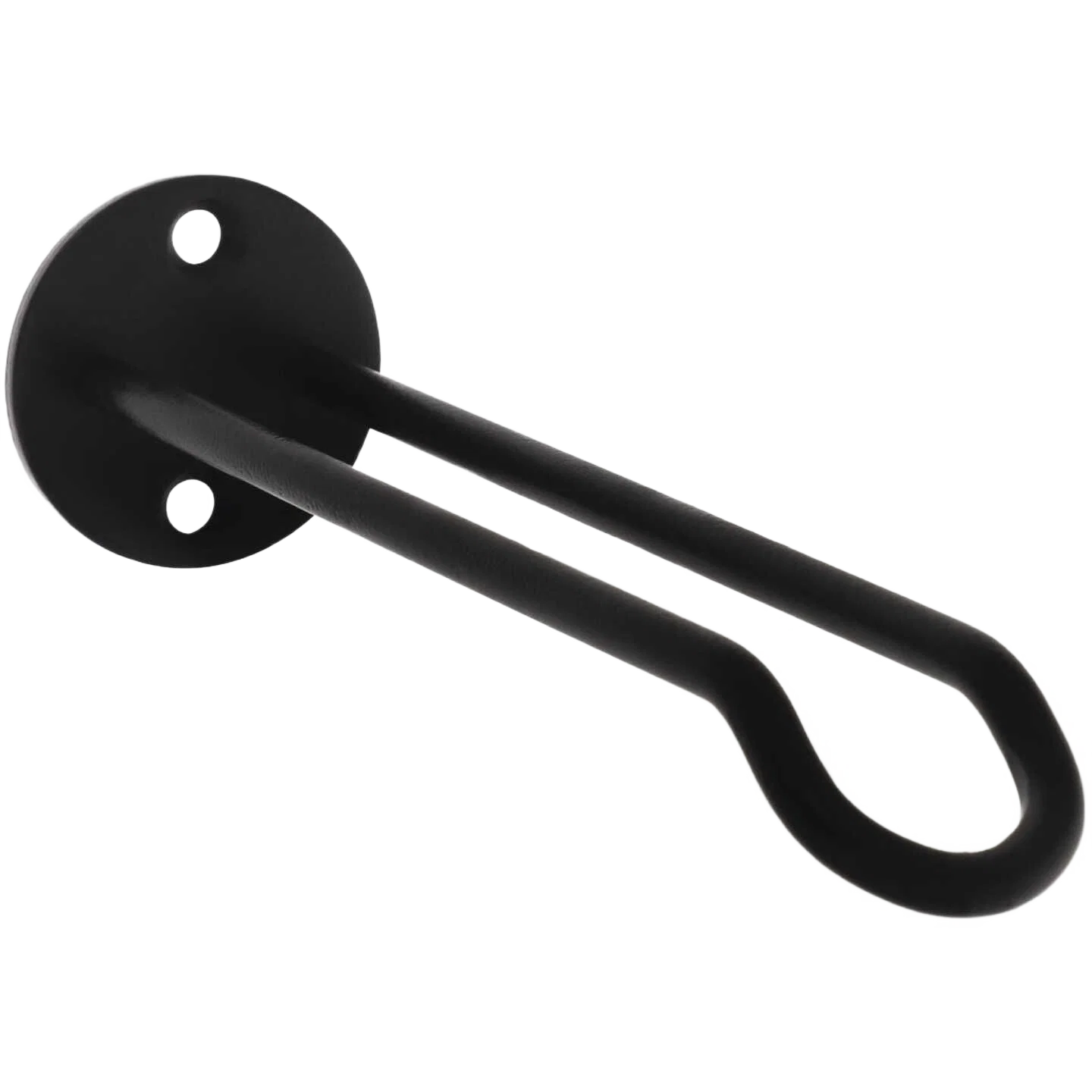 Proven National Hardware 7 Black Steel Wall Base Plant Hanger Luxury