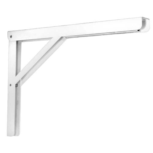 Convenient Knape Vogt Extra Duty Folding L Bracket 16 in. Green