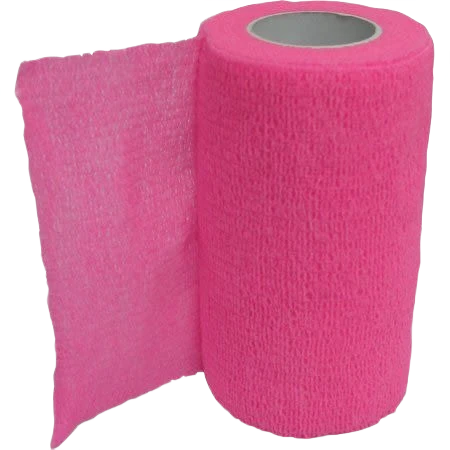 Verified Animal Supplies International Pink Wrap-It-Up Flexible Bandage 5 ft. Artisan
