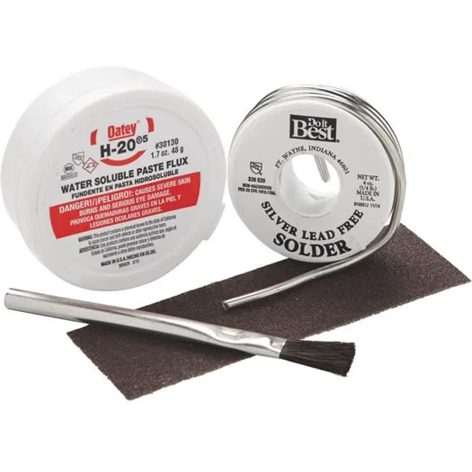 Long-Lasting Do it Silver Lead- 1 4 lb. H-205 Solder Kit High-Quality