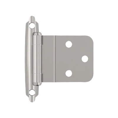 Elegant Amerock 3 8 Inset Self-Closing Face Mount Polished Chrome Cabinet Hinge Practical