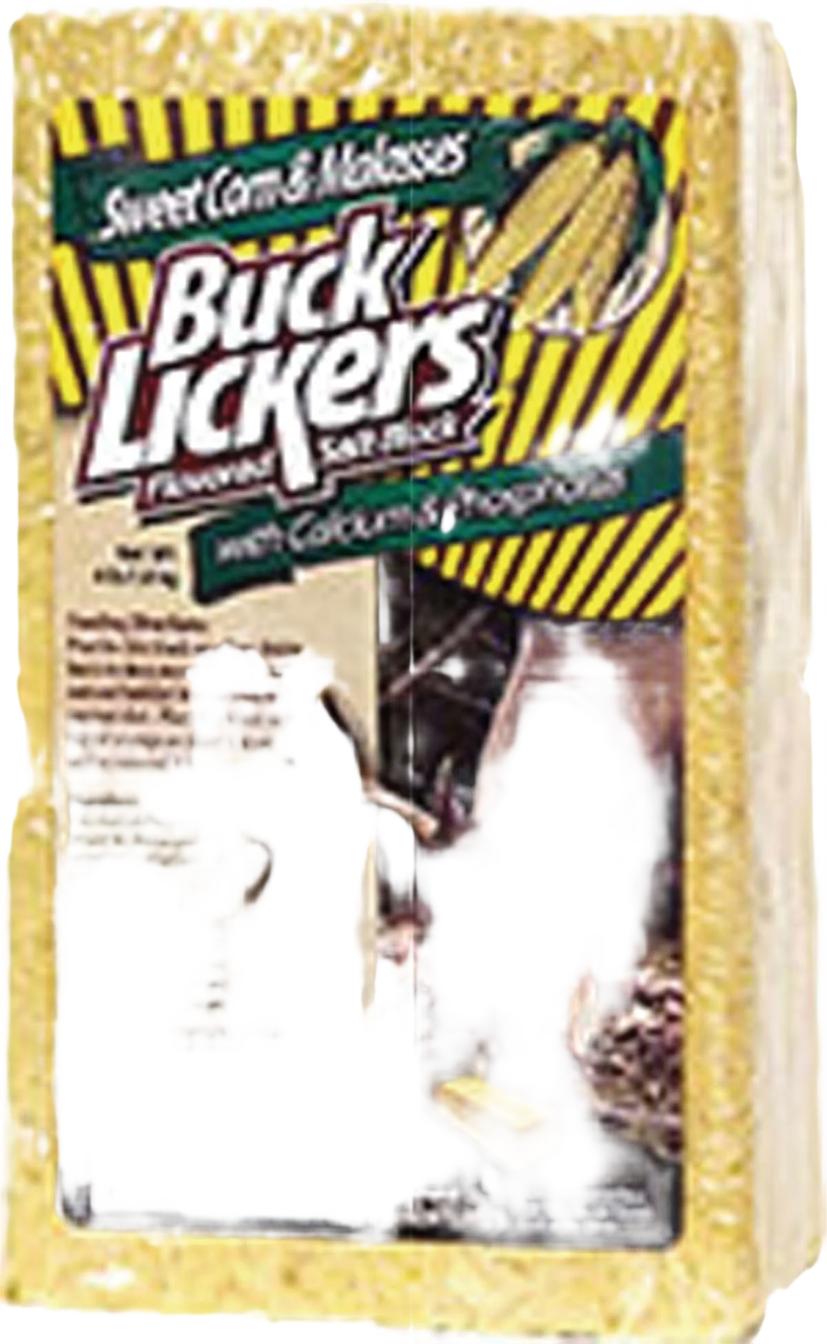 Comfortable Evolved Buck Lickers Flavored Salt Block 4 lb. Relaxed