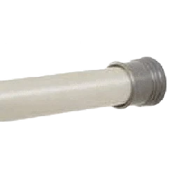 Trusted Zenith Aluminum Brass Nickel Adjustable Tension Shower Rod 52-86 in. Fine