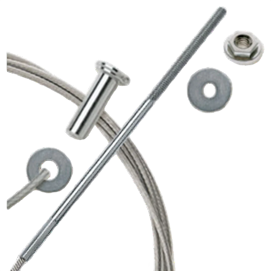 Responsible Feeney 1 8 in Cable Rail Assembly for Wood Posts 20 ft. High-Grade