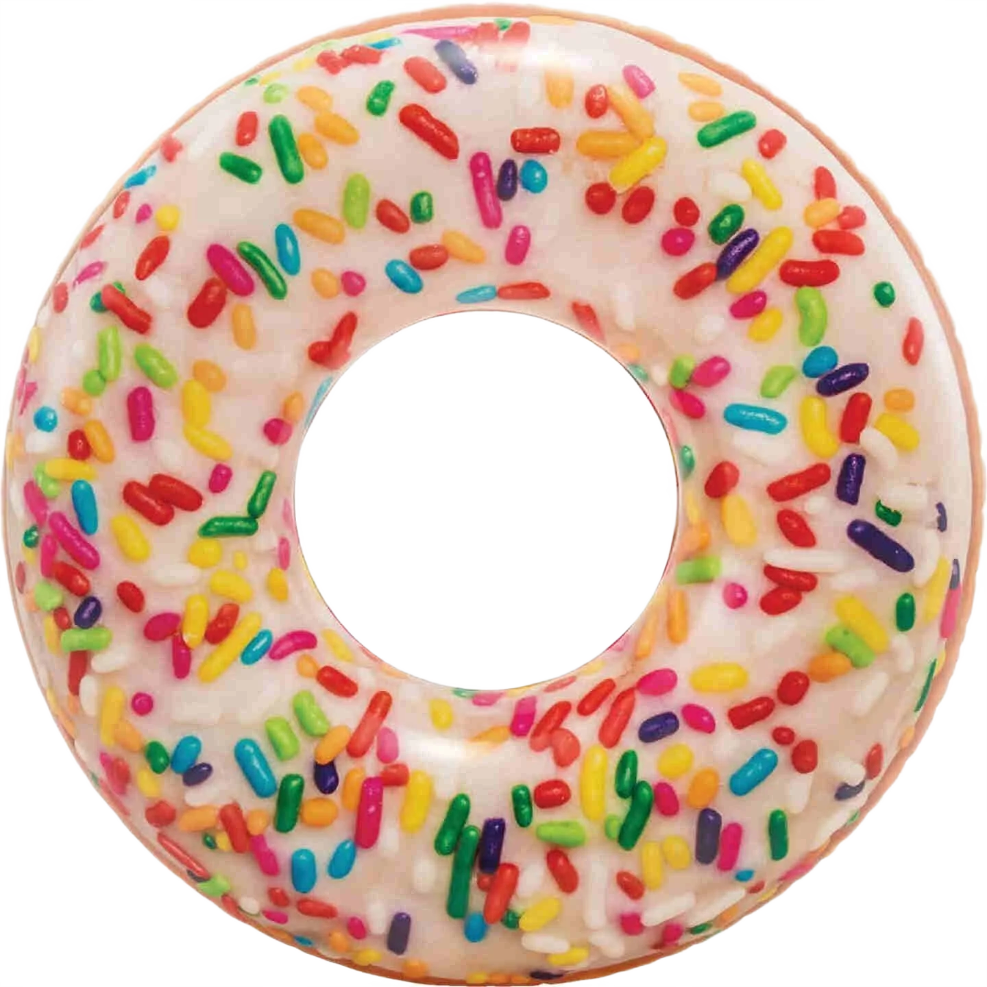 Traditional Intex Sprinkle Donut Pool Tube Float 45 in. Verified