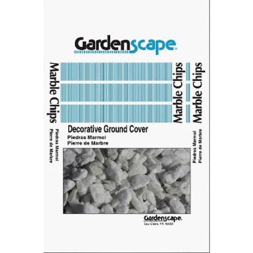 Carefully Designed Gardenscape White Marble Rock 50 lb. Reusable
