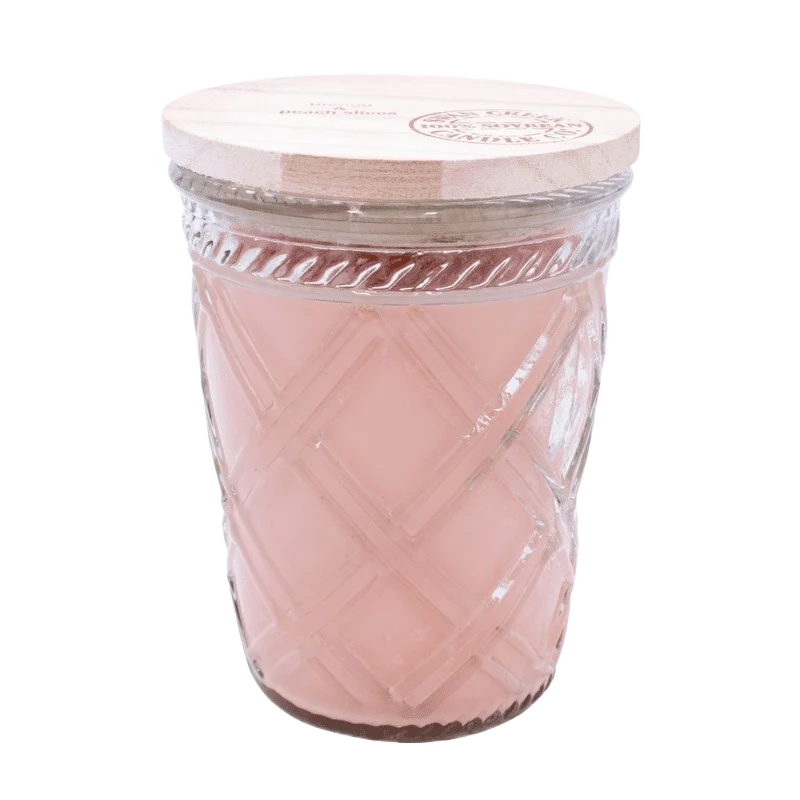 Original Design Swan Creek Mango Peach Timeless Jar Candle 12 oz. Refined