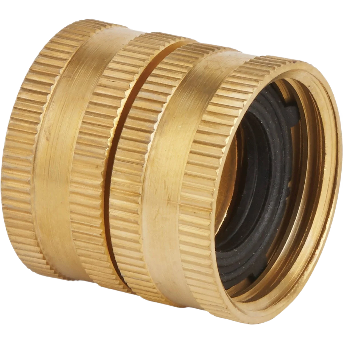 Dependable Garden Brass Swivel Hose Connector 3 4 In. FNH x 3 4 In. FNH Selected