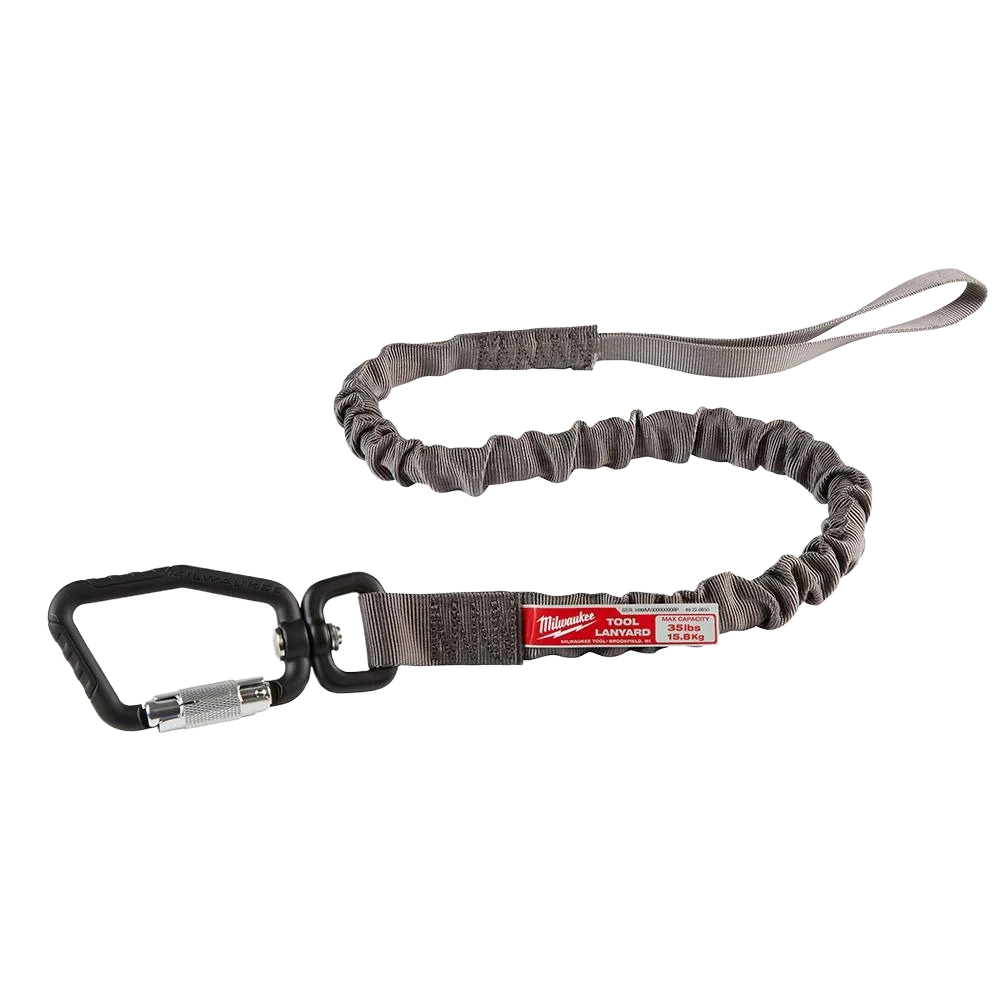 Advanced Milwaukee 36 35-lb Locking Tool Lanyard Certified