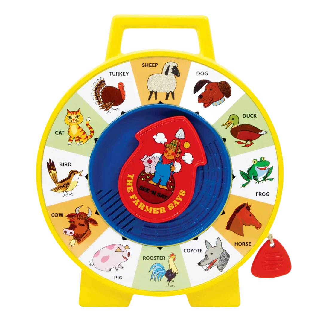 Durable Fisher Price See N' Say Lightweight