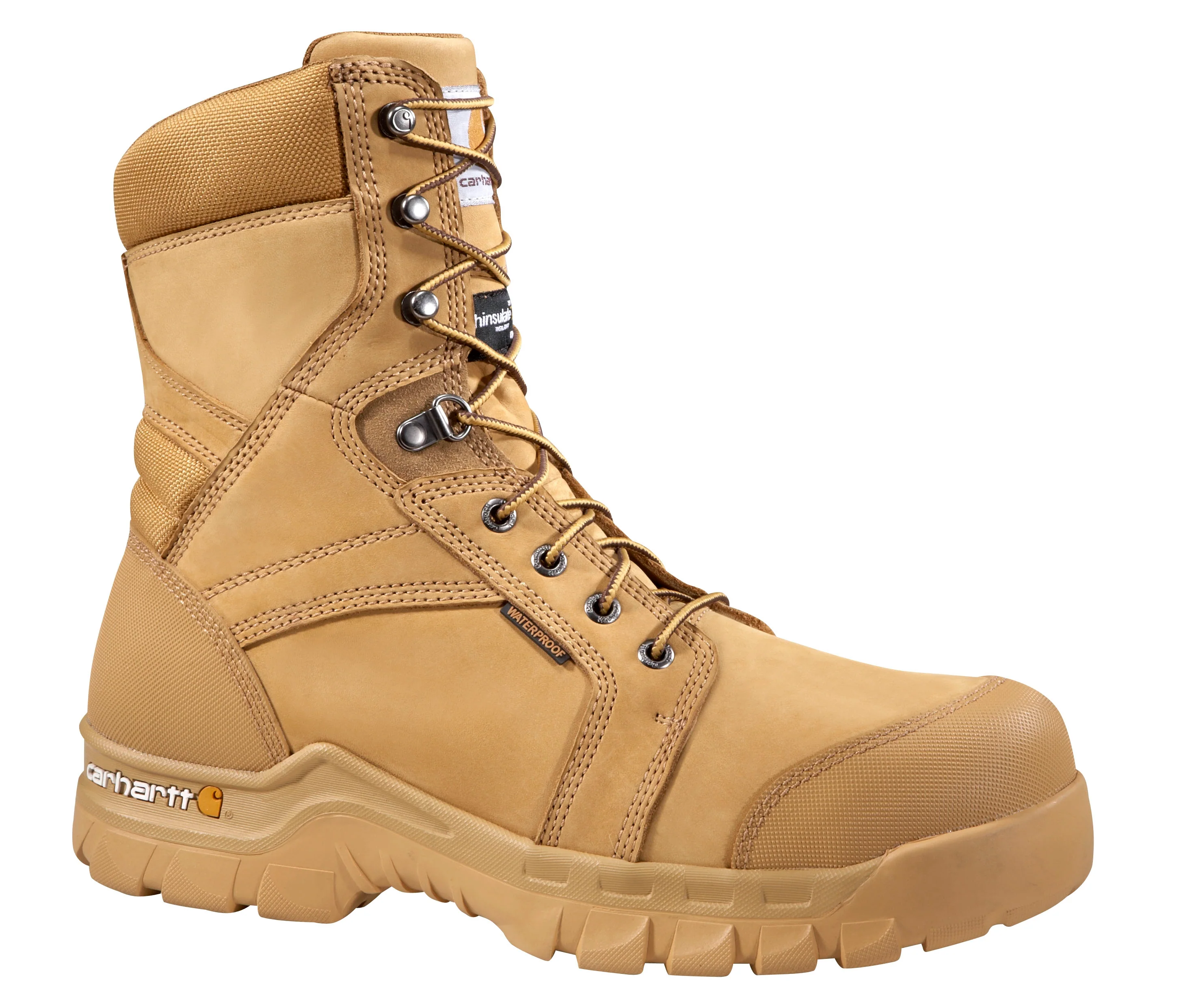 Original Design Carhartt 9.5M Wheat Insulated R Flex Solid