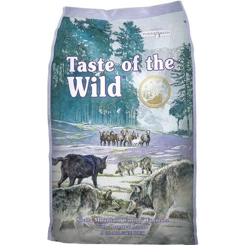 Elite Taste of The Wild Sierra Mountain Roasted Lamb Canine Recipe Dry Dog Food 28 lb. Authentic