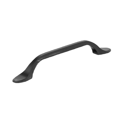 High-Grade Amerock Ravino 5-1 16 Center-to-Center Matte Black Cabinet Pull Superior