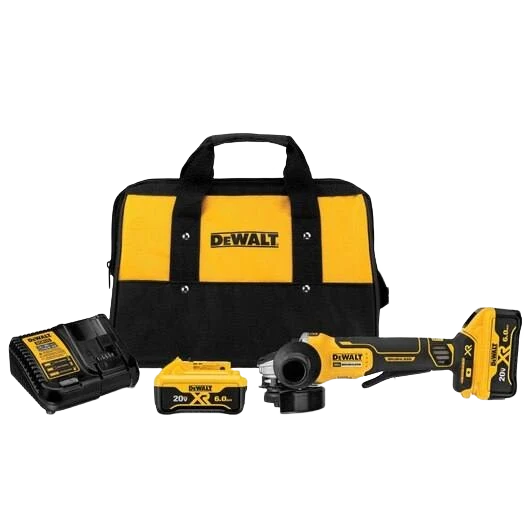 Long-Lasting DEWALT 20V MAX XR 4.5 Paddle Switch Small Angle Grinder Kit Next-Generation