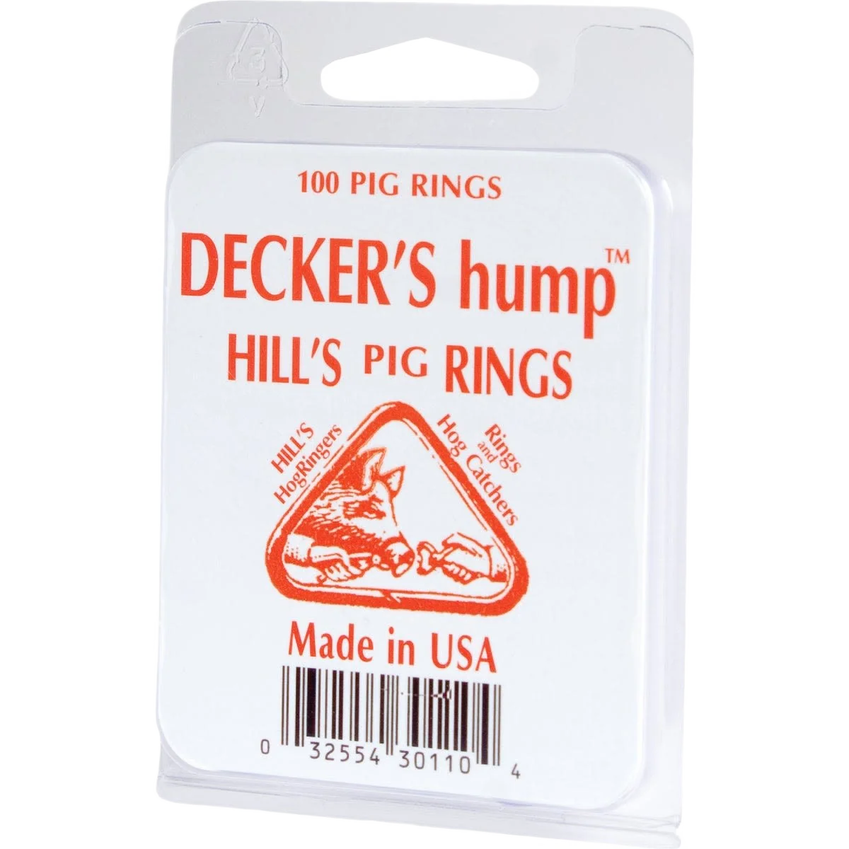 Trendy Decker Hill's Pig Ring 100-Pack Contemporary