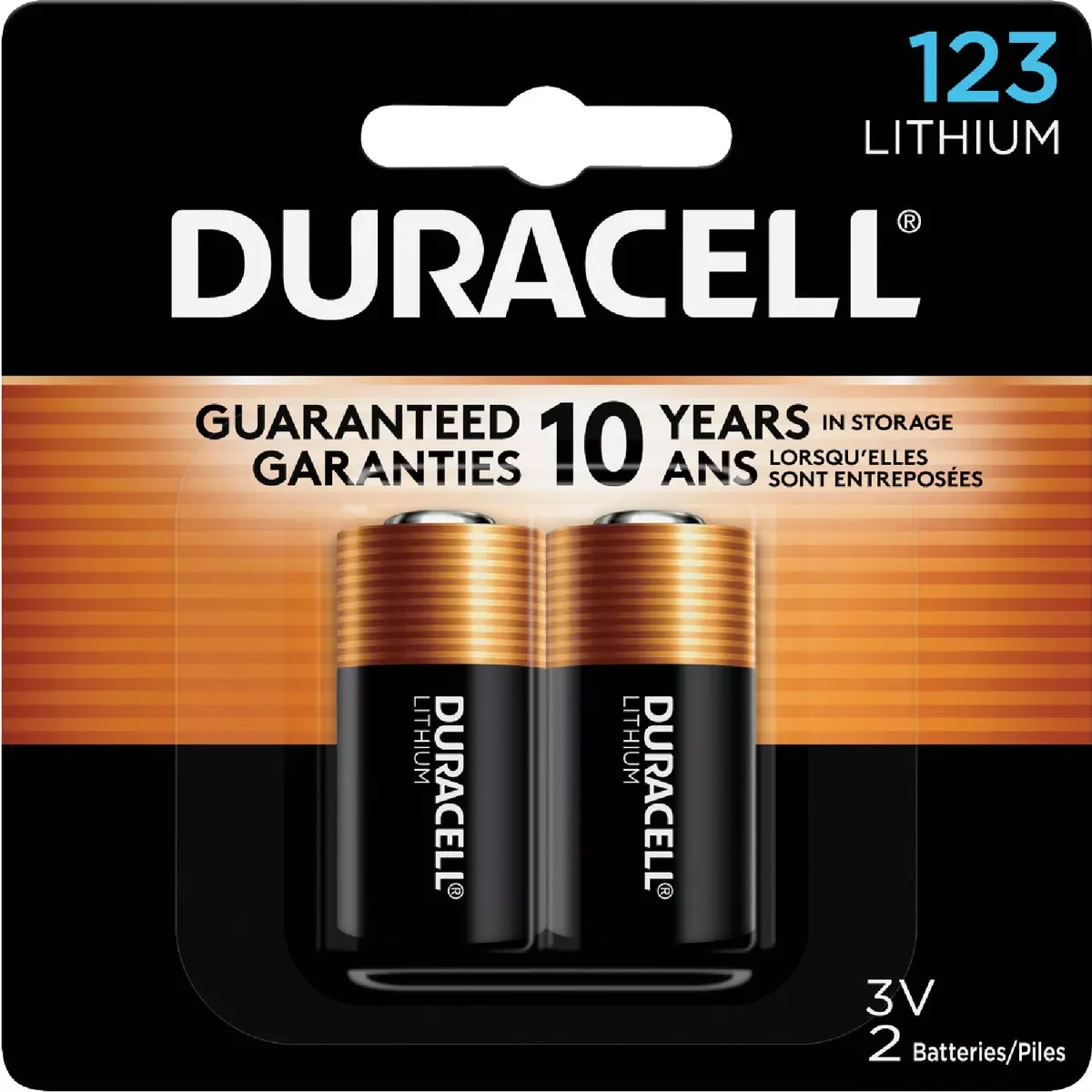Certified Duracell 123 Ultra Lithium Battery 2-Pack Outstanding