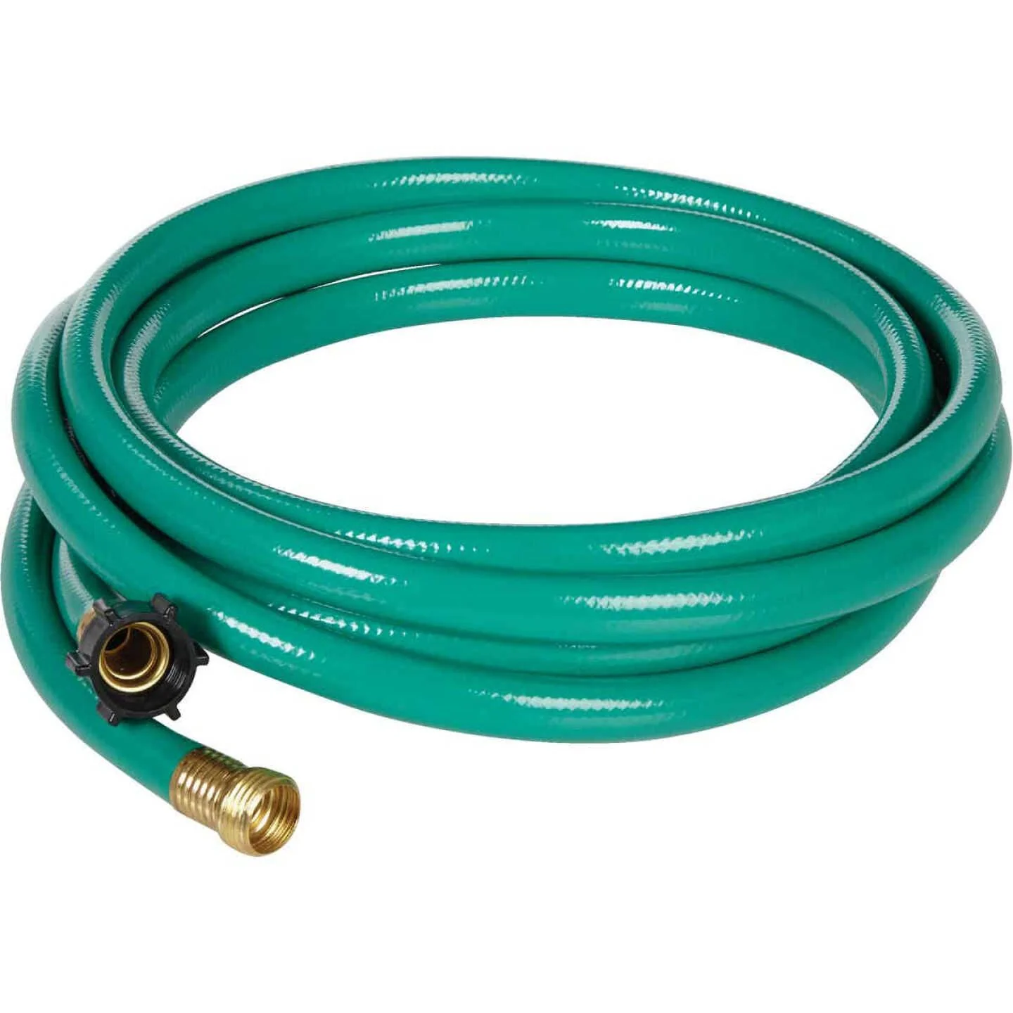 Functional Garden Leader Hose with Male and Female Couplings 15 ft. First-Class