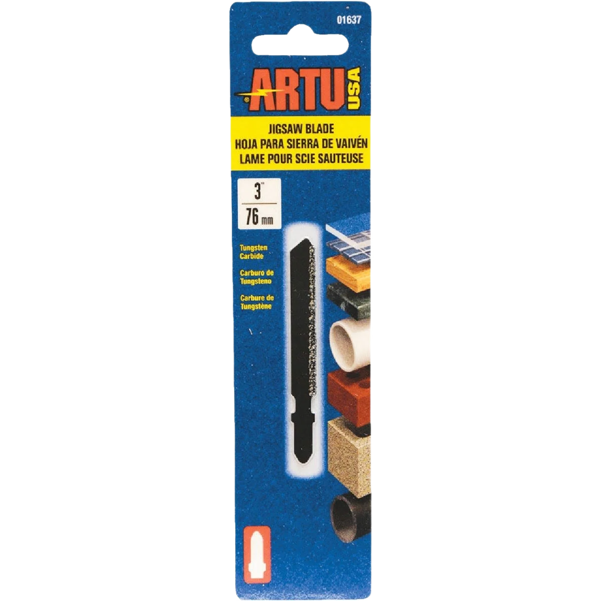Prestigious ARTU 3 In. U-Shank Carbide Grit Jigsaw Blade Sophisticated