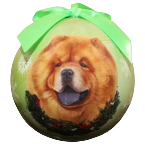 Powerful E S Pets Chow Christmas Ball Ornament Elegant