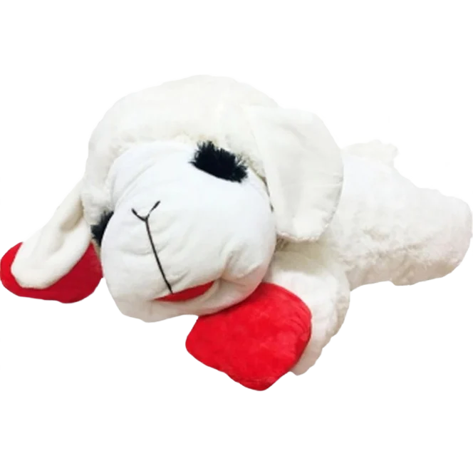 Advanced Multipet Lamb Chop Plush Dog Toy 24 in. Reliable