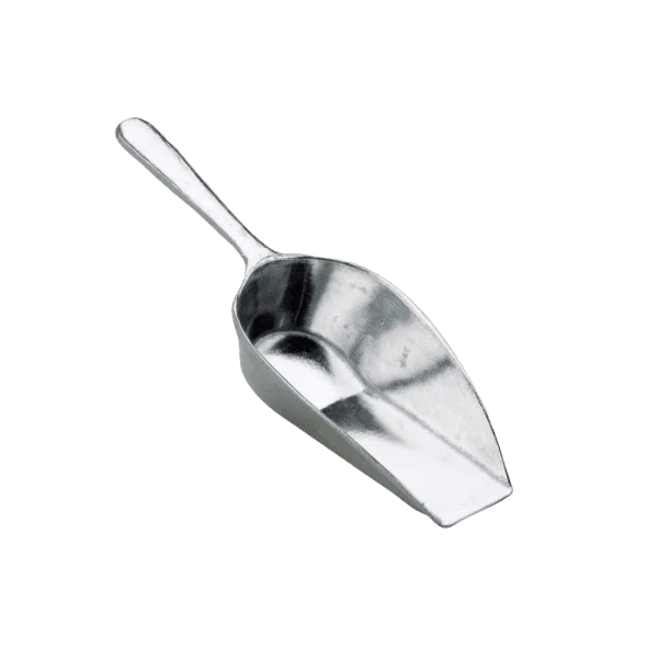 Reliable HIC Kitchen 4.5 Flat Bottom Food Utility Scoop Secure