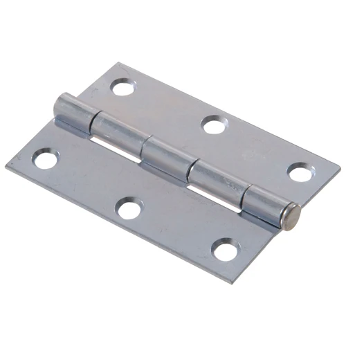 Long-Lasting Hillman 1-1 2 in. Light Narrow Hinge Removable Pin Zinc-Plated Natural