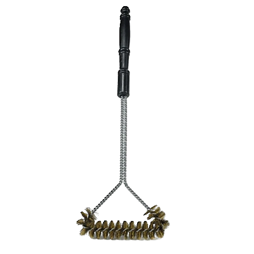 Excellent Brushtech Heavy Duty Wide Faced BBQ Grill Brush 21 in. Quality