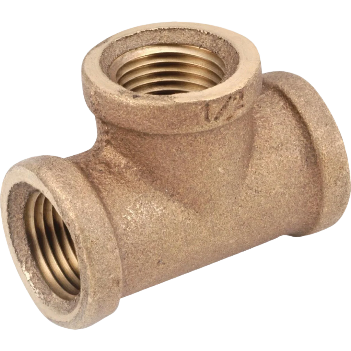 Easy-to-Use Anderson Metals 1 2 In. Red Brass Threaded Tee First-Class