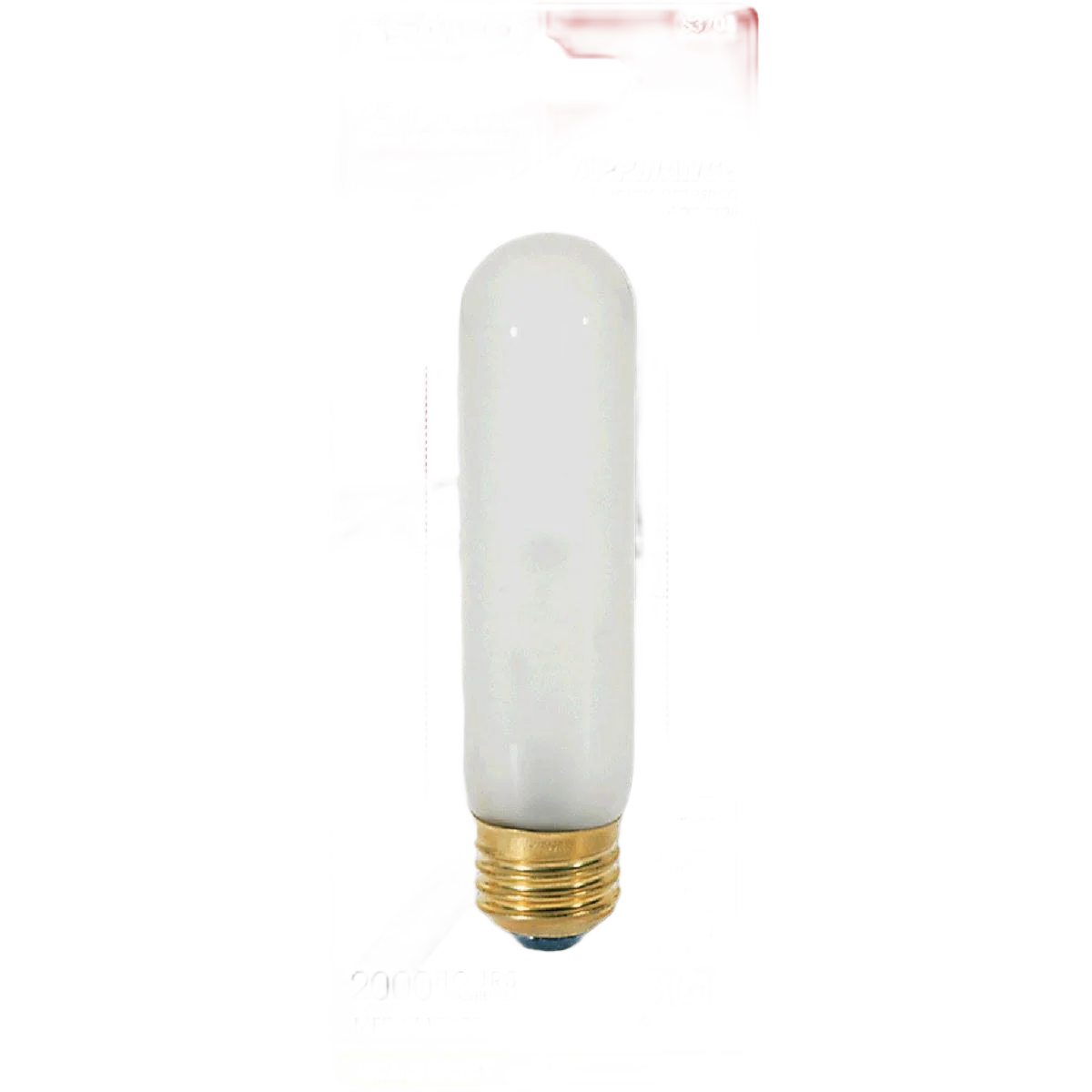 Convenient Satco T10 Frost Incandescent Tubular Appliance Light Bulb Soft