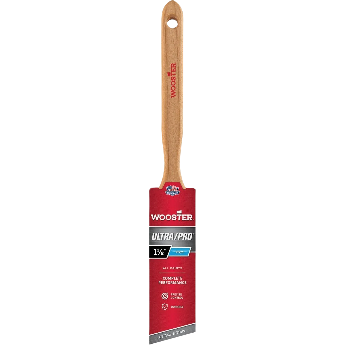 Comfortable Wooster Ultra Pro Firm Lindbeck Angle Sash Paint Brush 1-1 2 in. Proven