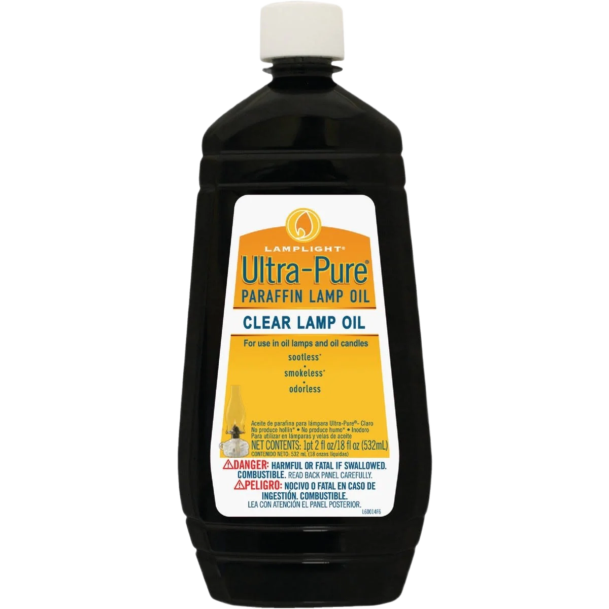 Enhanced Lamplight Farms Clear Ultra-Pure Lamp Oil 18 oz. Green