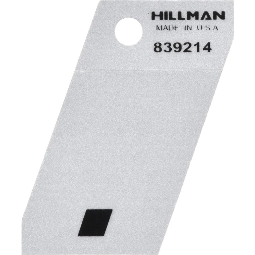 Exclusive Hillman 1-1 2 Black Silver Reflective Period . Sticker Premium