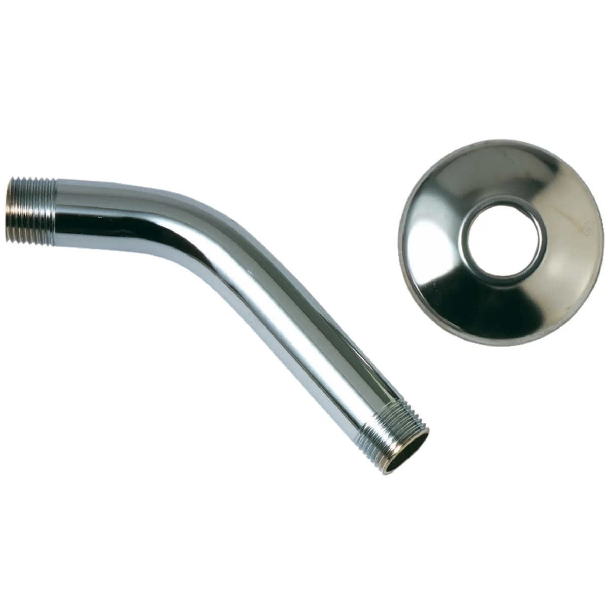 Traditional Do it Brass Shower Arm and Flange Advanced