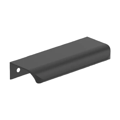 Top-Quality Amerock Streamline Tab 4 Length Matte Black Cabinet Edge Pull Reliable