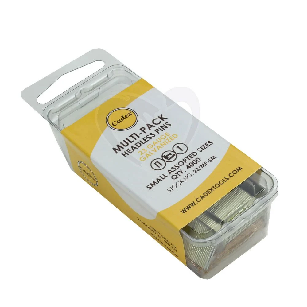 Elite Cadex 23 Gauge Galvanized Small Headless Pin Multi-Pack 4 000-Pack Pure