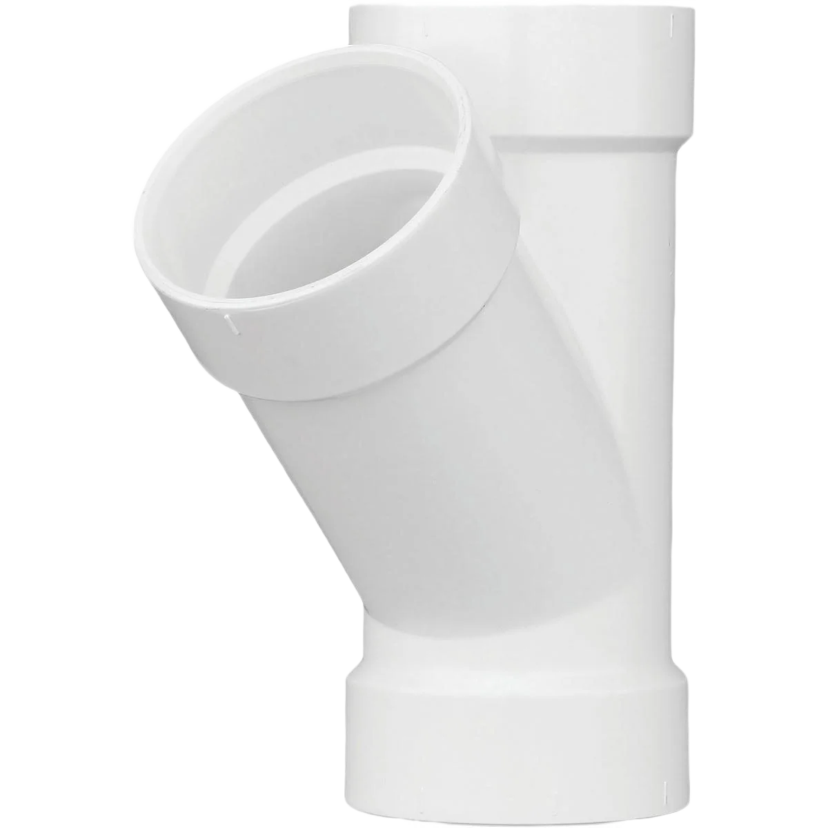Original Design Charlotte Pipe 4 In. Schedule 40 DWV Hub Wye Dependable