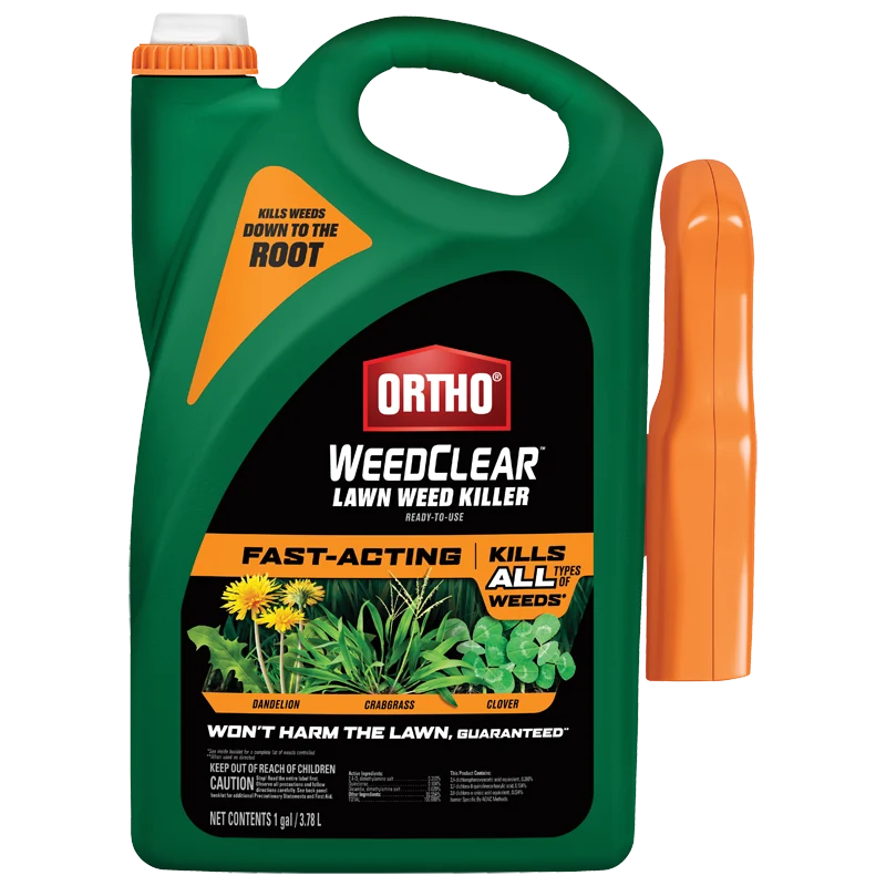 Fine Crafted Ortho WeedClear Fast Acting Lawn Weed Killer Spray with Trigger 1 gal. Elegant