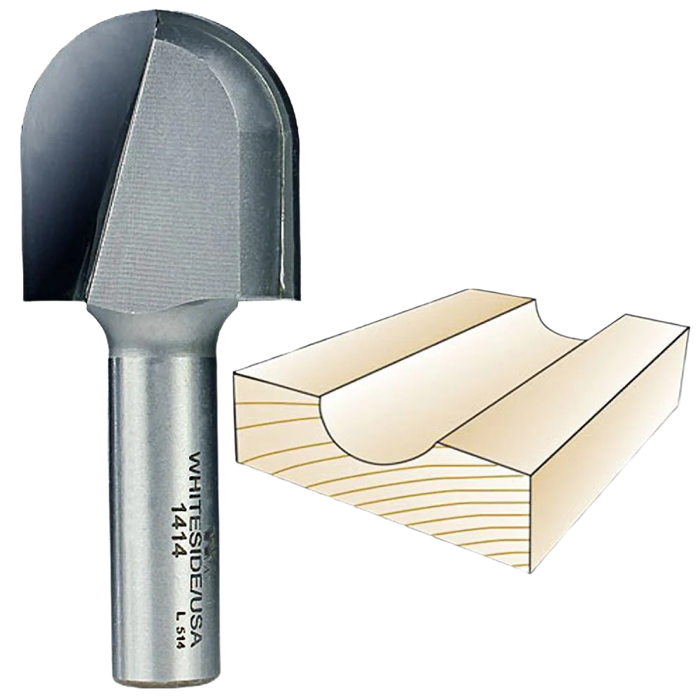 Modern Whiteside Core Box Bit 1 2 in. SH x 5 8 in. R x 1-1 4 in. CD Exceptional