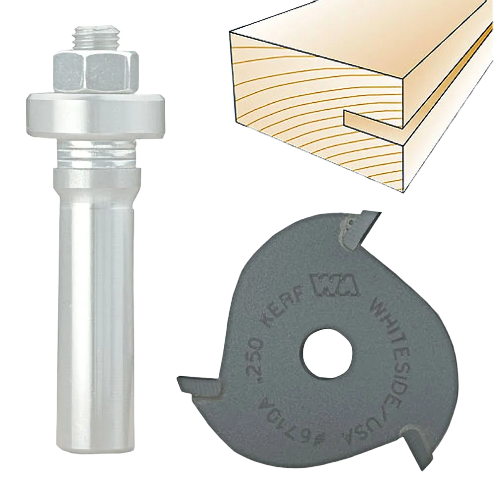 Carefully Designed Whiteside 3-Wing Slotting Cutter 1 4 in. Superior