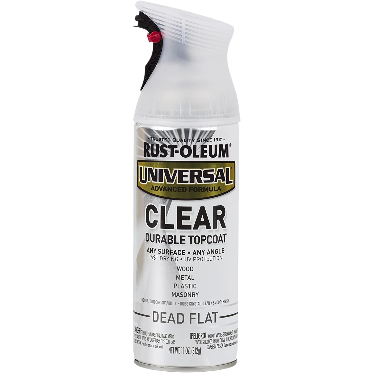 Convenient Rust-Oleum Universal Dead Flat Clear Topcoat 11 oz. Smooth