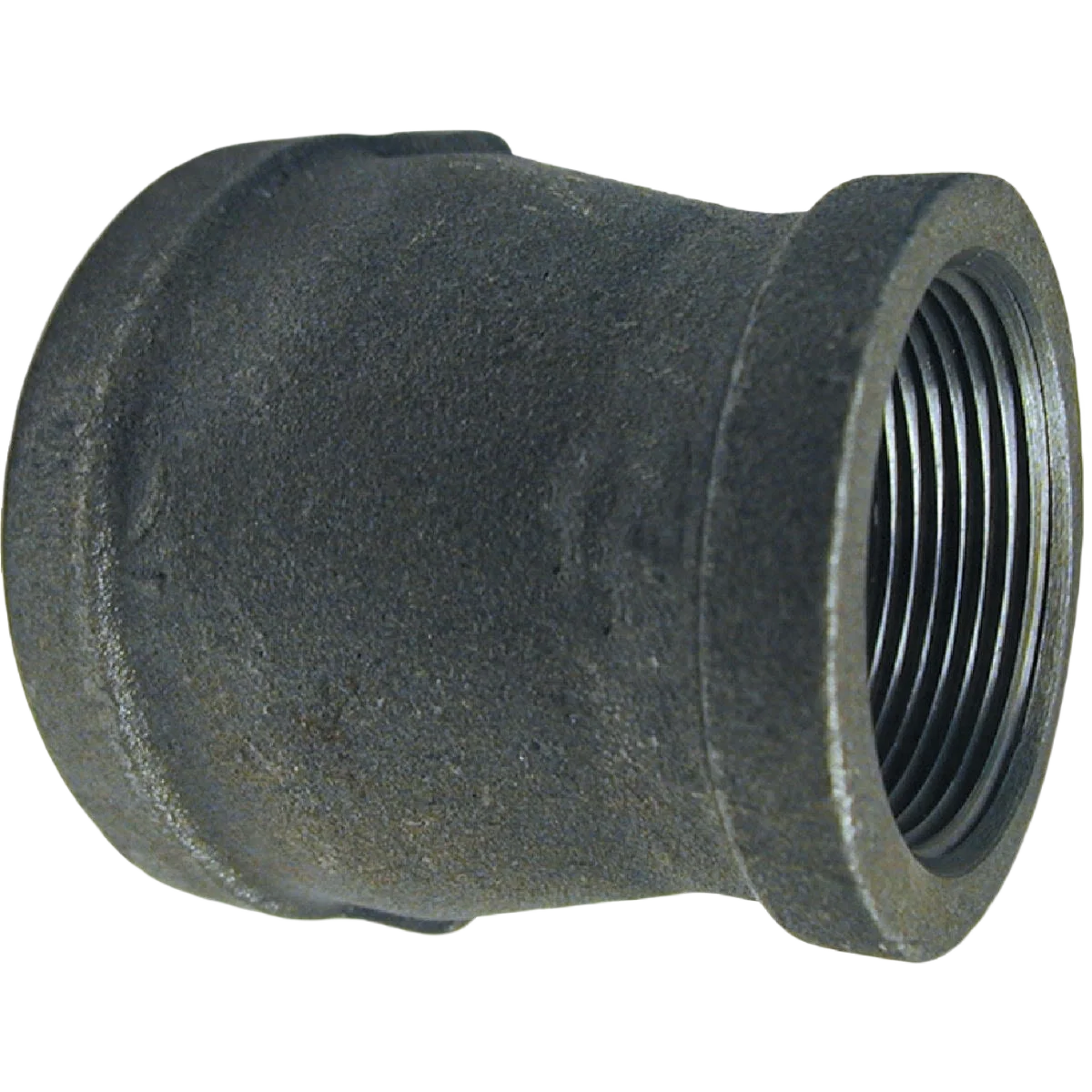 Original Design Southland Black Malleable Iron Reducing Coupling 2 In. x 1-1 4 In. Crafted