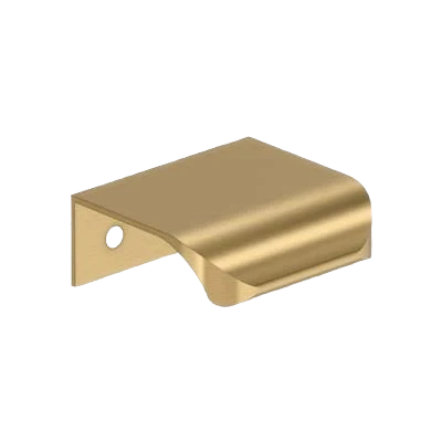 Elite Amerock Streamline Tab 1-3 4 Length Champagne Bronze Cabinet Edge Pull Refined