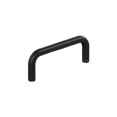 Fine Amerock Wire Pulls 3 Center-to-Center Matte Black Cabinet Pull High-End