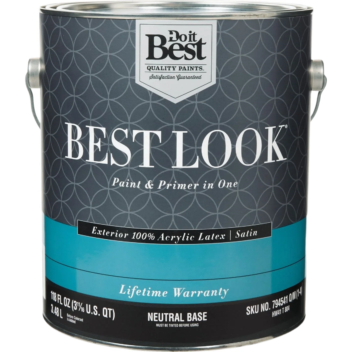 Breathable Look Neutral Base Exterior Latex Satin Paint Primer In One 1 Gallon Unique