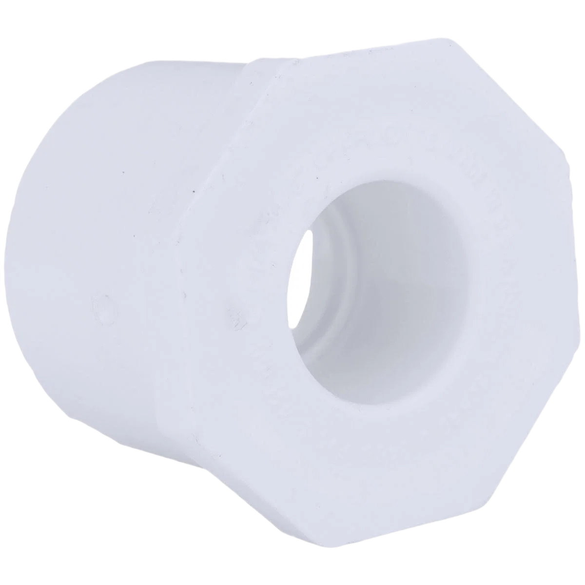 Soft Charlotte Pipe 1-1 2 SPG x 1-1 4 Slip PVC Bushing Original Design