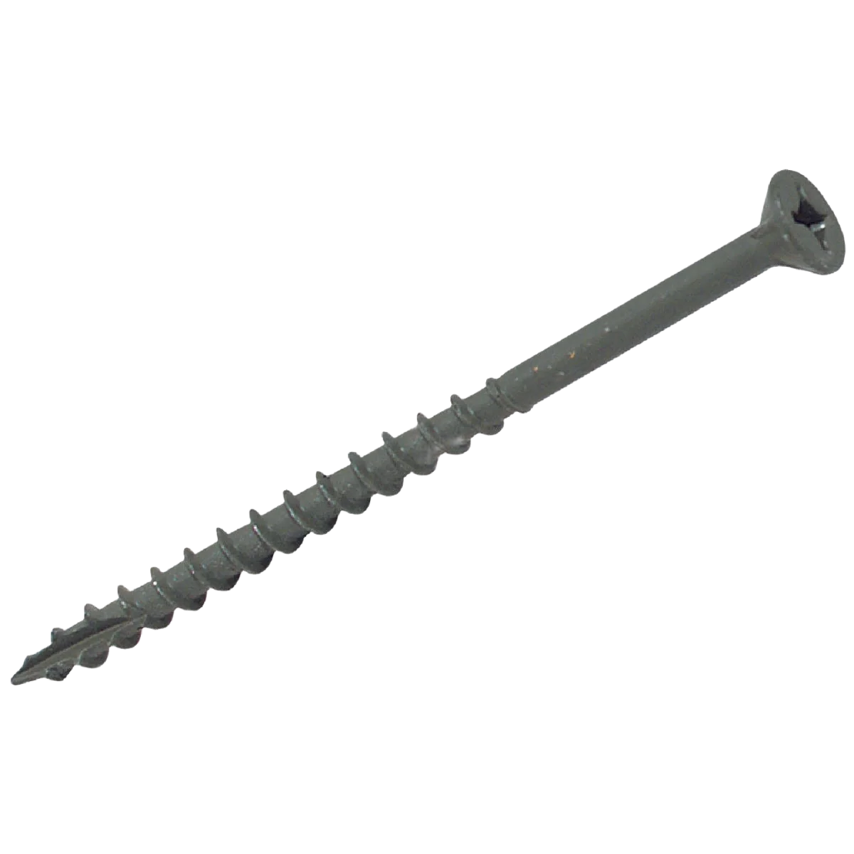 Durable Grip-Rite 9 x 3 In. Premium-Coated Combo Wood Exterior Screw 25 Lb. Pail Safe