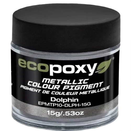 Sustainable EcoPoxy Dolphin Metallic Color Pigment 15g Prestigious