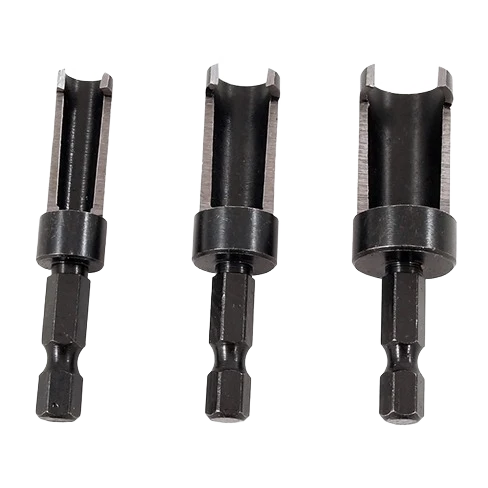 Contemporary Milescraft 3 pc. Plug Cutter Set Selected