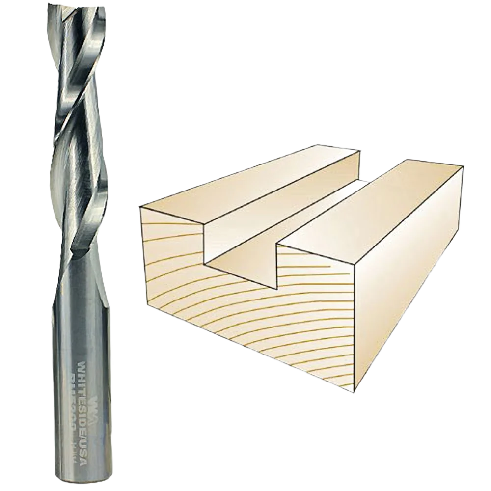 Comfortable Whiteside Spiral Upcut Bit 1 2 in. SH x 1 2 in. CD x 2 in. CL Functional