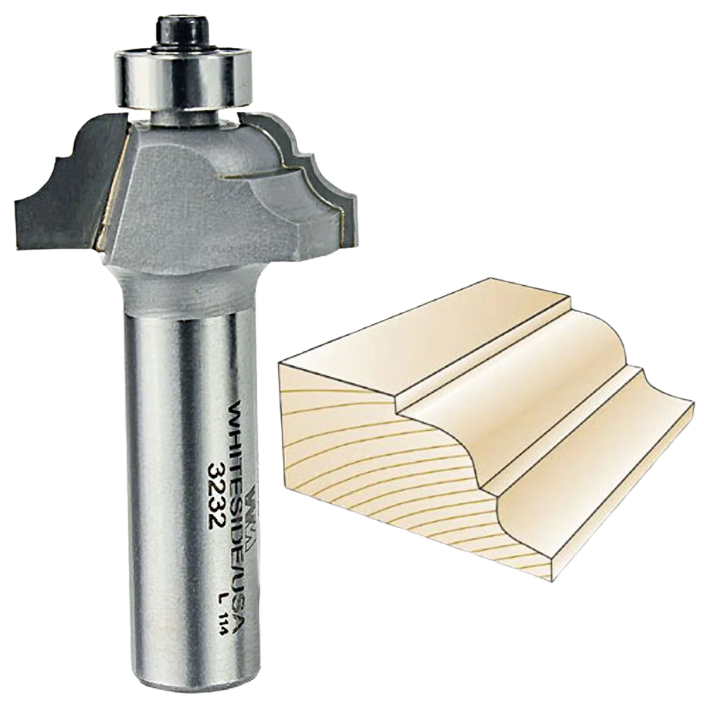 Proven Whiteside Classical Pattern Bit 1 2 in. SH x 5 32 in. R Genuine